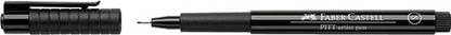 FABER-CASTELL Pitt Artist Pen S(Super Fine) Box Black