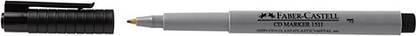 FABER-CASTELL CD OHP MARKER PEN F BLACK BOX