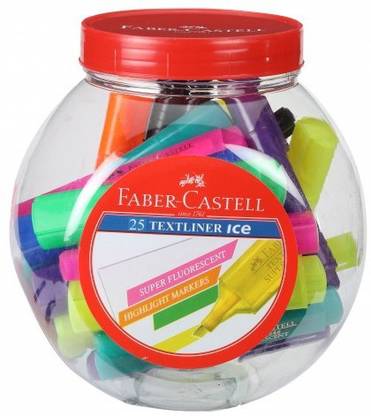 FABER-CASTELL Ice Textliner Jar
