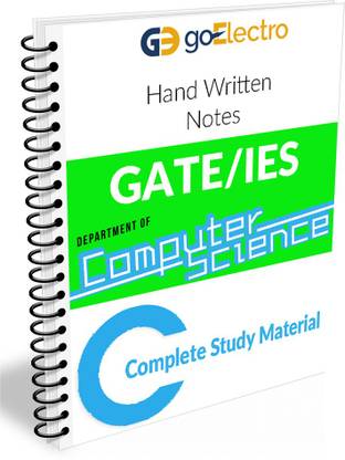 Made Easy IES/GATE Hand Written Notes Computer Science And Information Technology Complete Study Material (Paperback, Goelectro)