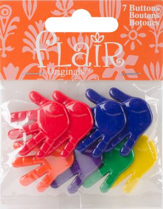 Blumenthal Lansing Favorite Findings Buttons - High Five 7 Per Package