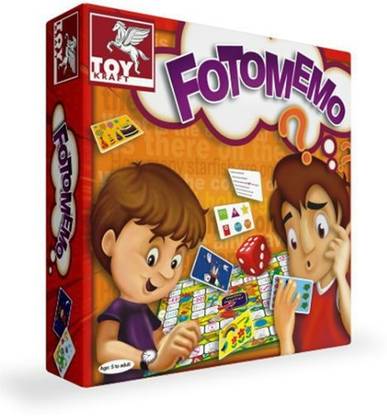 ToyKraft Fotomemo Party & Fun Board Game