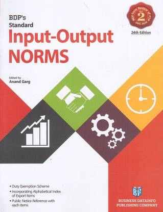 BDP's Standard Input-Output Norms By Anand Garg