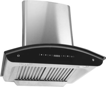 Suraksha Shine SBI-011 Auto Clean Wall Mounted Silver 1300 CMH Chimney