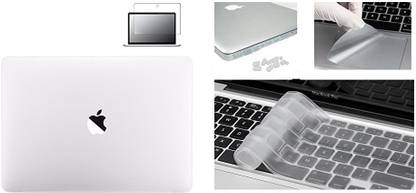 LUKE MacBook Pro 15 Case 2017 & 2016 A1707, Rubberized Hard Case Shell Cover and Keyboard Cover for Apple Macbook Pro 15 inch touch bar (Newest 2017 & 2016 Release) with Touch Bar and Touch ID with Silicone Keyboard Cover, LCD HD Clear Screen Protector and 12pcs Dust plug +Touchpad Protector Combo Set