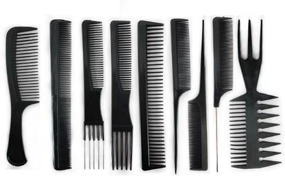 Majik Professional Parlour & Salon Use Hair Comb Set For Men & Women