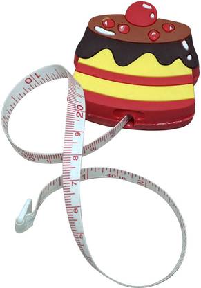 manbhari Cake shape measuring tape set of 1(Color as per availability) Measurement Tape
