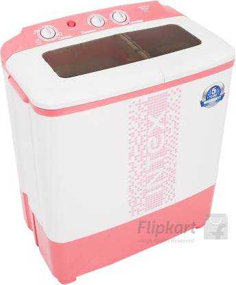 Intex 6.5 kg Semi Automatic Top Load Washing Machine Pink
