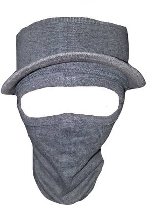 H-Store Grey Bike Face Mask for Men & Women