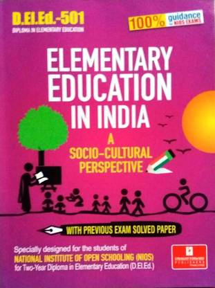 NIOS DELED-501 Elementary Education In India