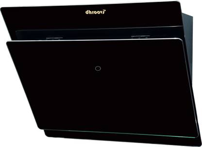 Dhroovs dynmo Wall Mounted black 1100 CMH Chimney