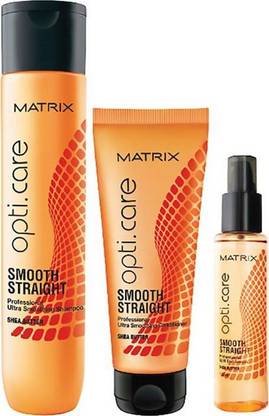 MATRIX Opticare Smooth Straight Smoothing Combo Of Shampoo , Conditioner & Serum
