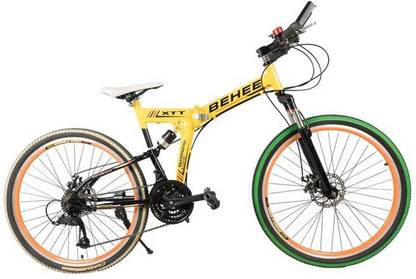 GOGO A1.COM BEHEE Mountain Bicycle with Folding High carbon steel frame and 26’’ wheels 26 T (inch) Folding Bikes/Folding Cycle