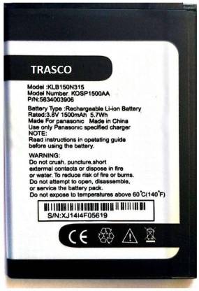 Trasco Mobile Battery For  Panasonic T40
