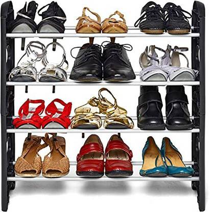 SURYA Plastic Collapsible Shoe Stand