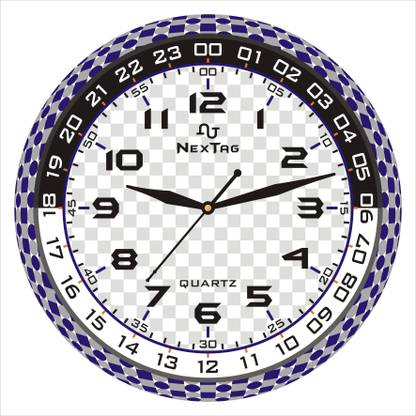 NEXTAG Analog 28 cm X 28 cm Wall Clock