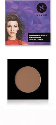 SUGAR Cosmetics Contour De Force Mini Bronzer Taupe Topper