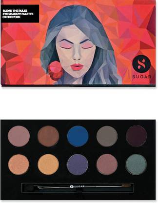 SUGAR Cosmetics Blend The Rules Eyeshadow Palette Firework 12.5 g