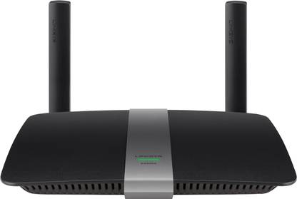 LINKSYS EA6350-AP Wireless Router 2.4 GHz, 5 GHz 1200 Mbps Wifi Speed Dual Band External Antenna Ethernet (Cable Broadband)