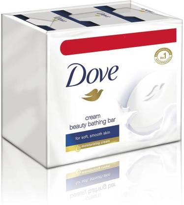DOVE Cream Beauty Bathing Bar - Set of 3