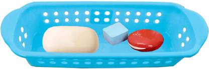 KUBER INDUSTRIES Plastic 3 Storge Box Storage Basket