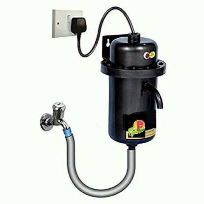 PE 1 Litre Metallic Instant Water Heater Geyser - Suitable For Residential & Professional Use 1 L Instant Water Geyser