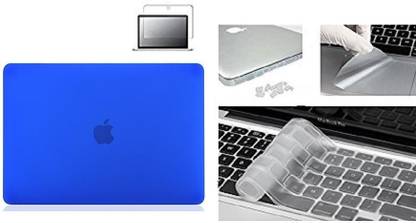 LUKE MacBook Pro 13" 13.3 inch A1278 / MD101 [with DVD Writer] case cover with Silicone Keyboard Cover, LCD HD Clear Screen Protector and 12pcs Dust plug +Touchpad Protector for MacBook Pro 13" 13.3 inch A1278 / MD101 [with DVD Writer MD102/MD313/MD314/MC374/MC700 Combo Set