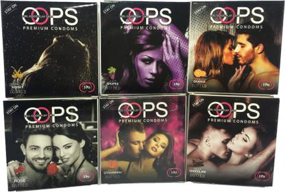 OOPS EXTRA RASIED DOTTS FOR EVERY MOOD Condom