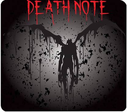 Allcarty Deathnote Horror Mouse Pad Non Slip Base Mousepad