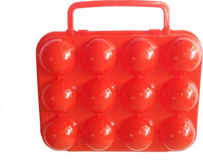 TAG3 Plastic Plastic Egg Carry Tray Holder Carrier Box for 12 pieces Eggs Storage Basket