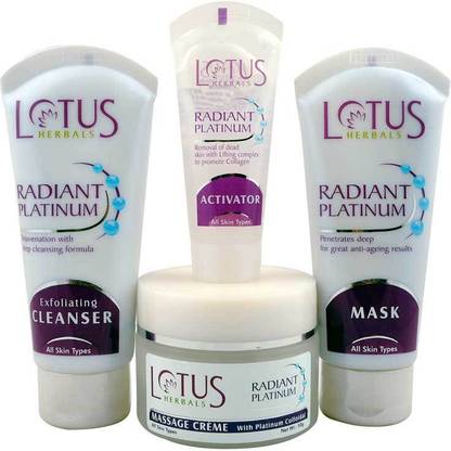 LOTUS HERBALS Radiant Platinum Rejuvenation with Cellular Regeneration Formula 170 g