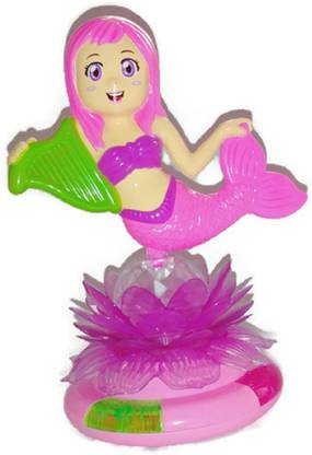 Unique Toyz Rotating Mermaid Doll Lamp