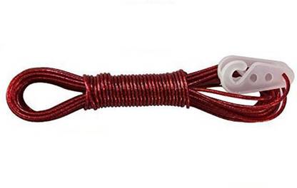 Blossom Trendz 20 Meter Clothes Line Strong Pvc Coated Clothesline Steel Anti-Rust Metal Wire Rope For Cloth Drying Copper Clothesline