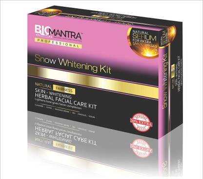 Biomantra SNOW WHITENING FACIAL KIT