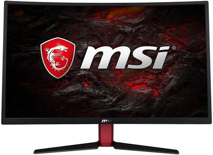 MSI G27C2 68.58 cm (27 inch) Curved Full HD VA Panel Monitor (Optix G27C2 27 inch,FHD/144Hz,300nits, VA panel,R1800,DVI+HDMI+DP,With Display Port Cable 1ms gaming)
