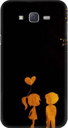 Coberta Case Back Cover for Samsung Galaxy J7 Back Cover boy and girl love symbol design Design Back Case For Samsung Galaxy J7 By Coberta