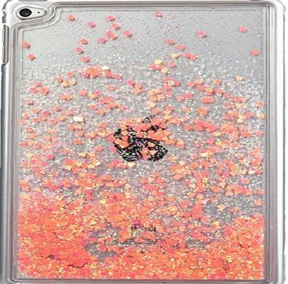 Cubern Back Cover for Ipad Mini Crystal Hard Quicksand Capa Para Case For Ipad Mini 4 3D Liquid Case For Apple Ipad Mini Creative Design Bling Glitter Shiny Quicksand