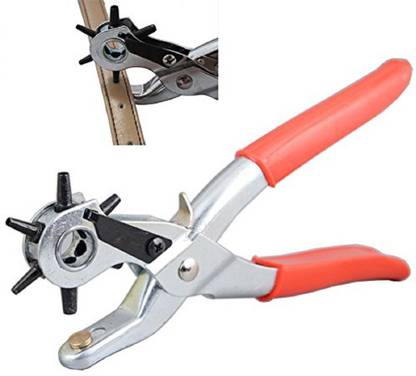 Dedso Belt Punch Plier Kit, Punch Hole Tool for , Saddle, Watch Strap, Shoe, Fabric, Paper, etc (Regular) Punch Plier