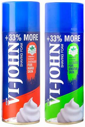 VI-JOHN Shave Foam Hard & Sensitive
