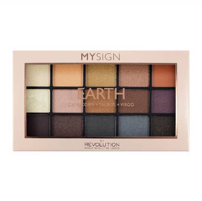 Makeup Revolution My Sign Eyeshadow Palette Earth 17.8 g