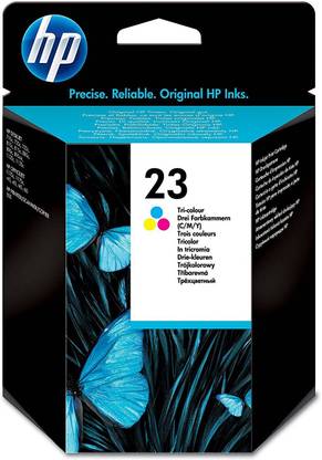 HP 23 Tricolor Ink Cartridge (C1823D) Tri-Color Ink Cartridge