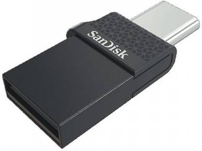 SanDisk Dual Drive USB Type C 64 GB OTG Drive Compatible with Mobile, Laptop USB 2.0 Plastic Case
