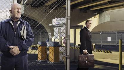 Aabhaas Wall Poster Better-Call-Saul-TV-Breaking-Bad-Saul-Goodman-Mike-Ehrmantraut Paper Print