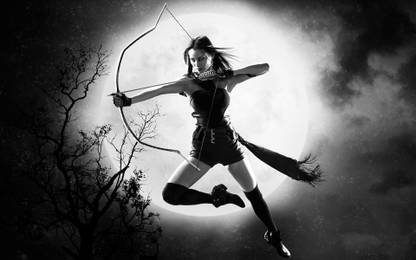 Aabhaas Wall Poster -Sin-City-Jaime-King-movies Paper Print