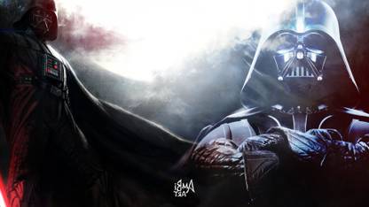 Aabhaas Wall Poster /-Darth-Vader-Star-Wars-Anakin-Skywalker Paper Print