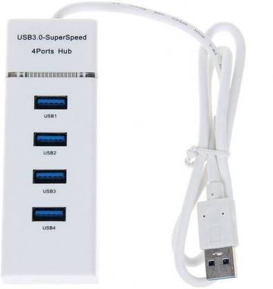 OXZA HQ High Speed 4 Port 3.0 USB Hub