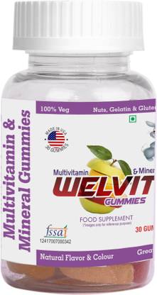 Medinews Welvit Gummies Unflavored Gummies