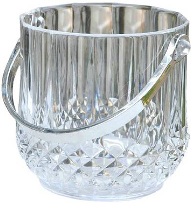 Blue Birds 1.5 L Glass . Ice Bucket