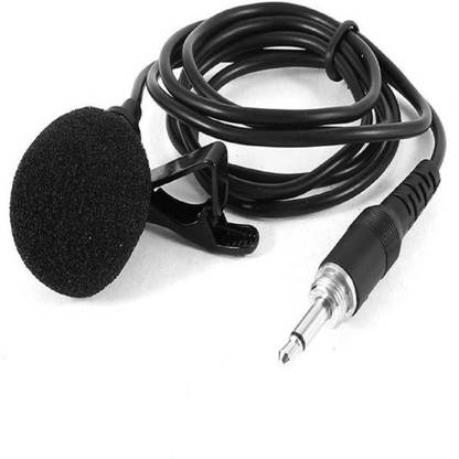 SHOPAIS Imported 3.5mm Clip On Mini Lapel Lavalier Microphone Microphone