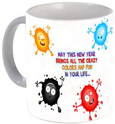 Mugsnyou Funny Emoji Text Quotes Ceramic Coffee Mug